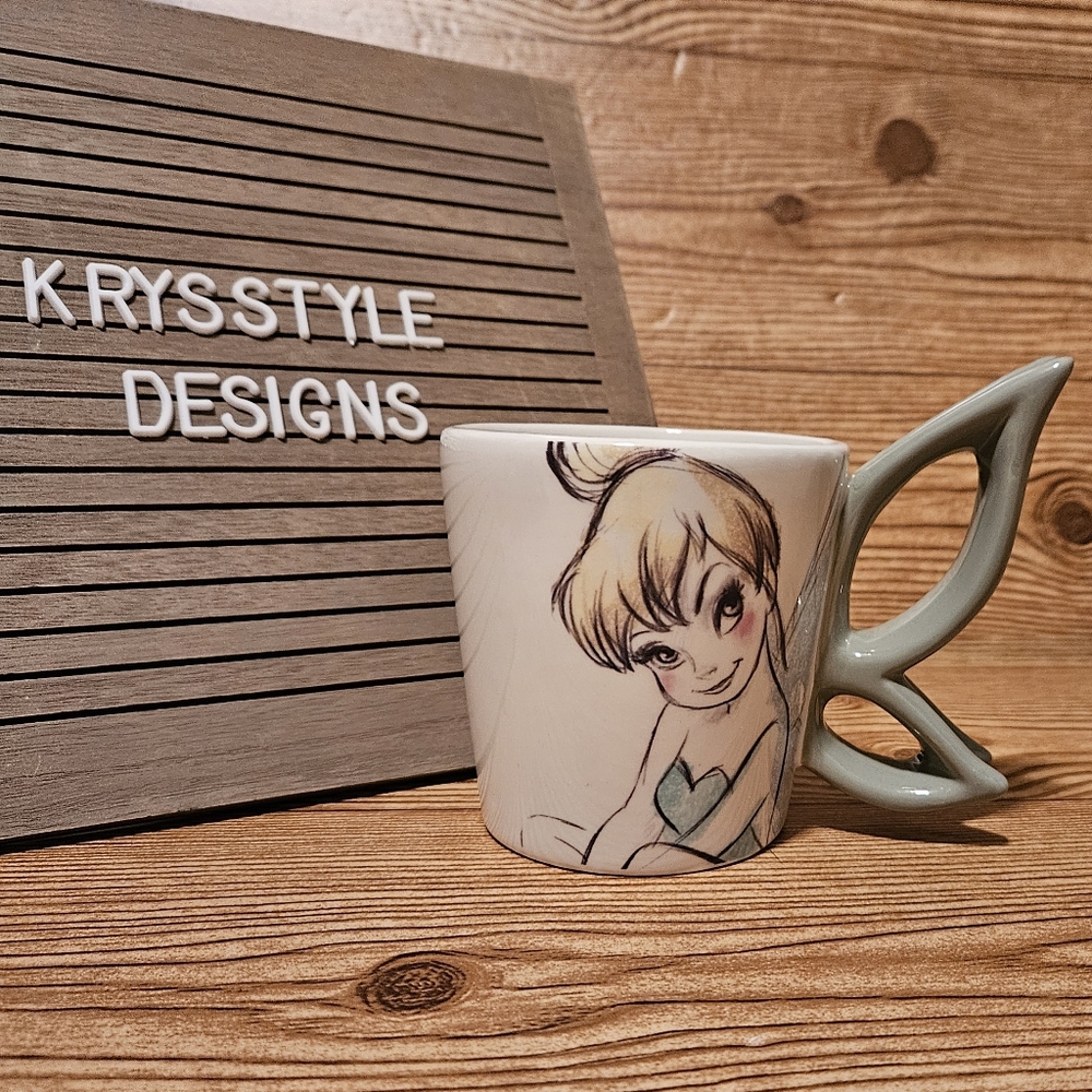 Tinker Bell Tinkerbell mug with winged handle